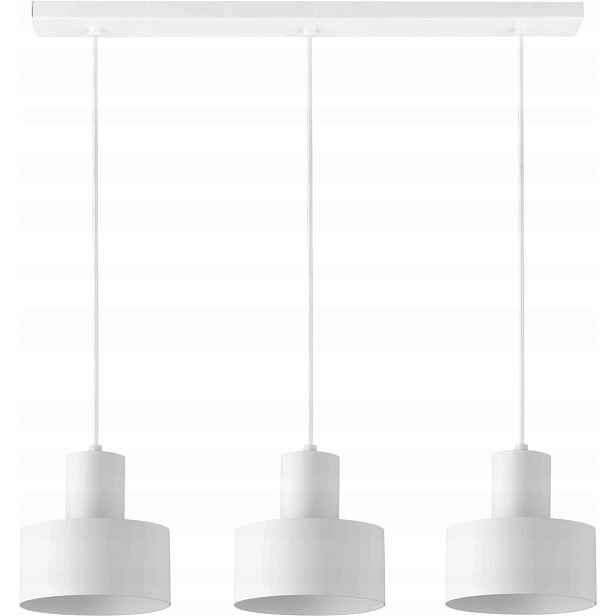 Závěsná lampa Minimalistická bílá Rif 3xE27 Sigma Lighting