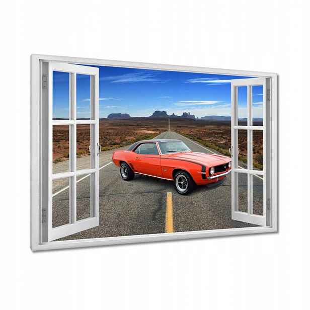 Obrazy 90x60 Oranžový Chevrolet Ss
