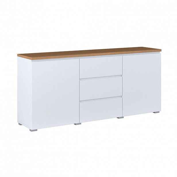 Petits-meubles SIDEBOARD Liko Bílá a dřevo