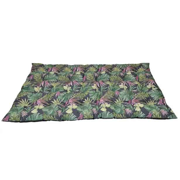 Axin Trading Matrace zahradní MAXI 180x115 cm - motiv monstera