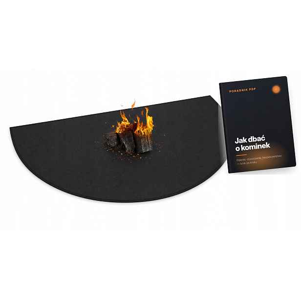 Ohnivzdorná Půlkruhová Podložka Pod Krb 150X80 CM Až 1000°C E-kniha