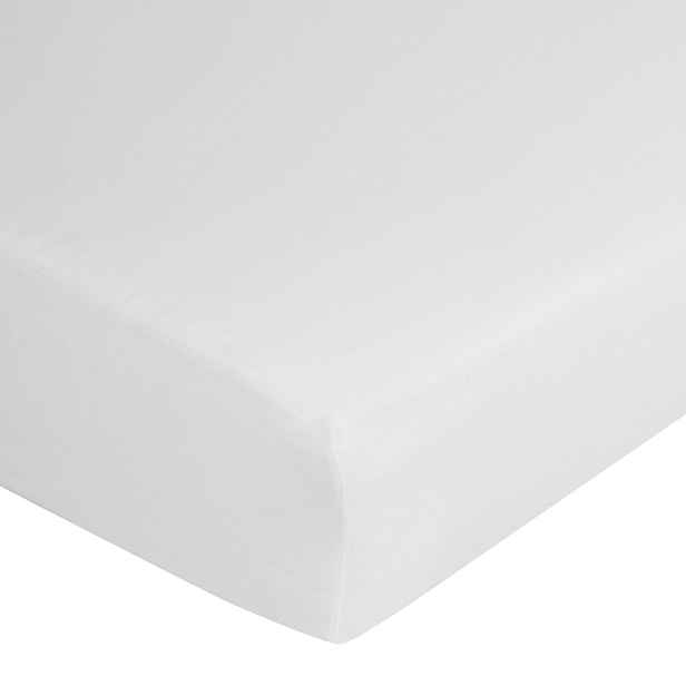 Prostěradlo jersey s gumičkou 200x220 bílé