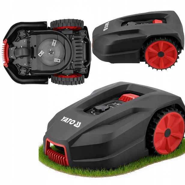 Robotická sekačka 20V 1000 m Wi-Fi smart sekačka Set Aku 5AH Yato YT-852093
