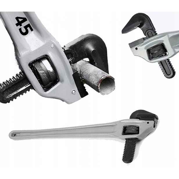 Hliníkový Klíč Lehký Kontový Rovný Pro Trubky Švédská Hydraulická Žába 45 CM