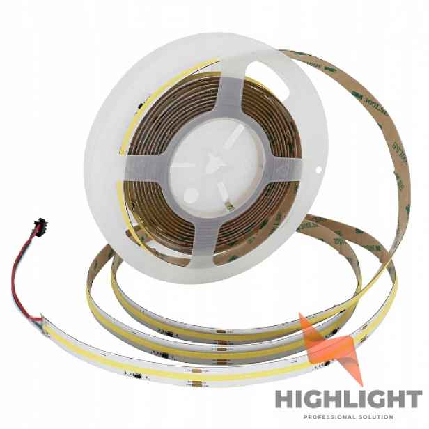 Led pásek Cob Digitální Vodotěsný Neutrální 24V WS2811 IP67 11W 4000K 15m
