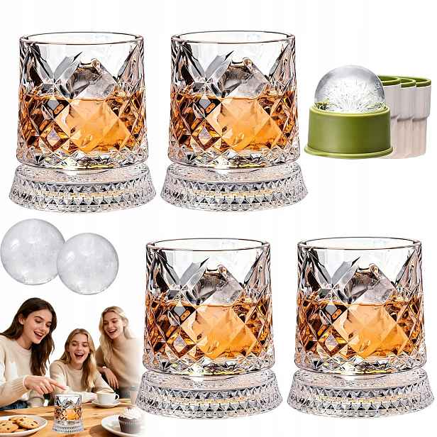 Sklenice Na Whisky Otočná Sklenice Na Whisky Dárek K Narozeninám