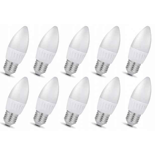 10x Led žárovka E27 9W~60W Premium teplá bílá