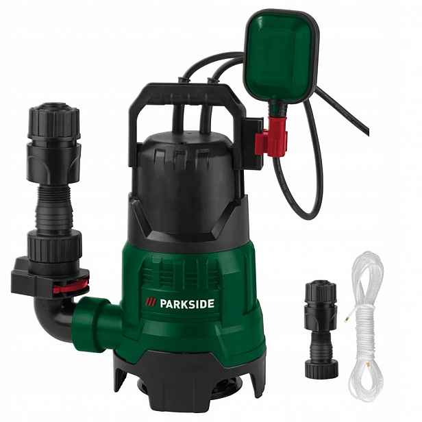 Ponorné Čerpadlo Na Špinavou Vodu Parkside Petps A1 400 W Plovák