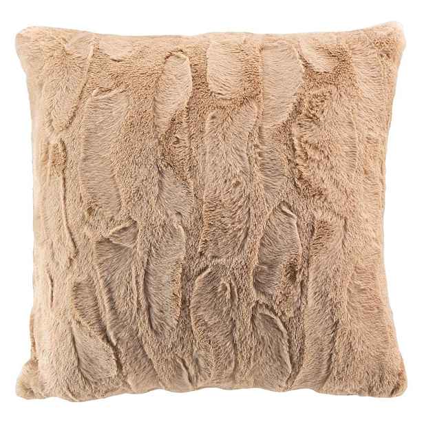 Dekorační polštář z umělé kožešiny 45x45 cm Foxy – douceur d'intérieur