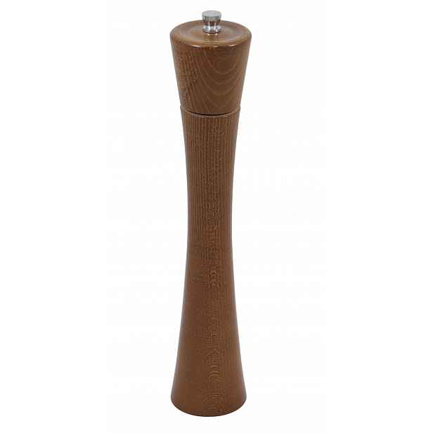 Dřevěný Mlýnek Tmavě Hnědý, keramický mechanismus, Velký 32 cm