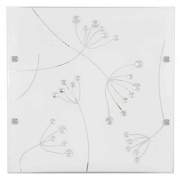Stropní / nástěnné LED osvětlení ARTY - 16W, 6500K (studená bílá), 40x40cm, hranaté, bílé
