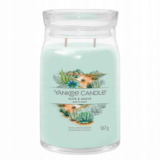 Yankee Candle Aloe & Agave velká vonná svíčka 567 g