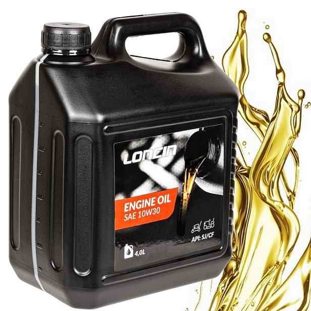 4L Vícesezónní Motorový Olej Loncin Sae 10W30 Pro Čtyřtaktní Motory