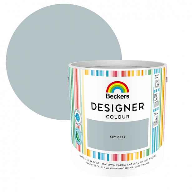 Beckers Barva Designer Colour 2,5L Sky Grey