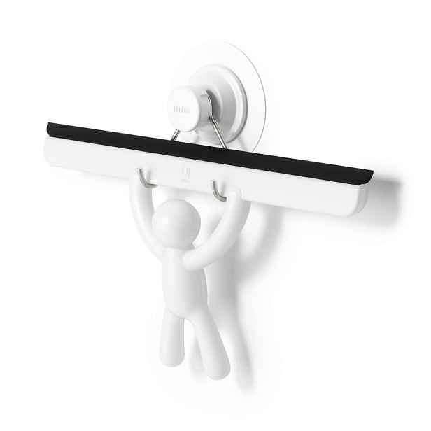 Bílá stěrka s držákem 26 cm Buddy – Umbra