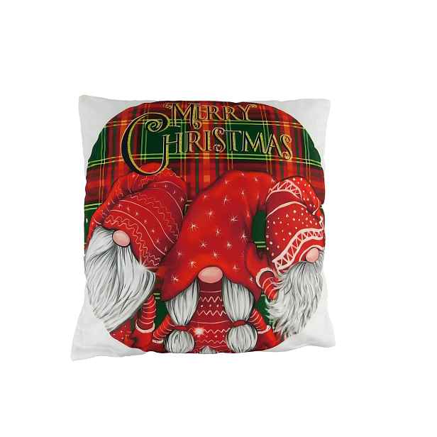 PROHOME - Polštář vánoční 43x43cm Merry Christmas Skřítci