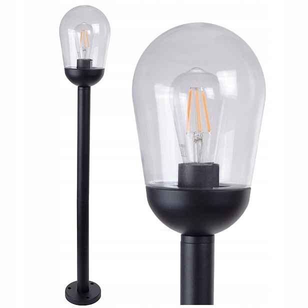 Stojací zahradní sloupková lampa 100 cm E27