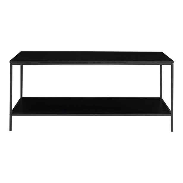 Černý TV stolek 36x45 cm Vita - House Nordic