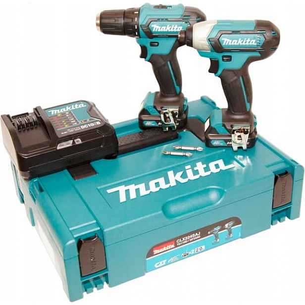 Makita CLX224SAJ Set Combo 12V 2x2,0Ah