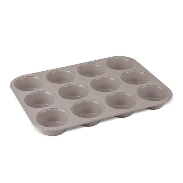 BERLINGERHAUS Forma na muffiny s nepřilnavým povrchem 12 ks Taupe Collection BH-7947