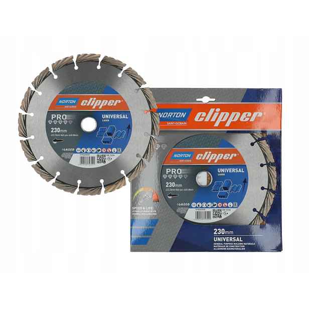 Norton D.universal Kotouč 230 mm Clipper Pro Universal Laser 70184603038