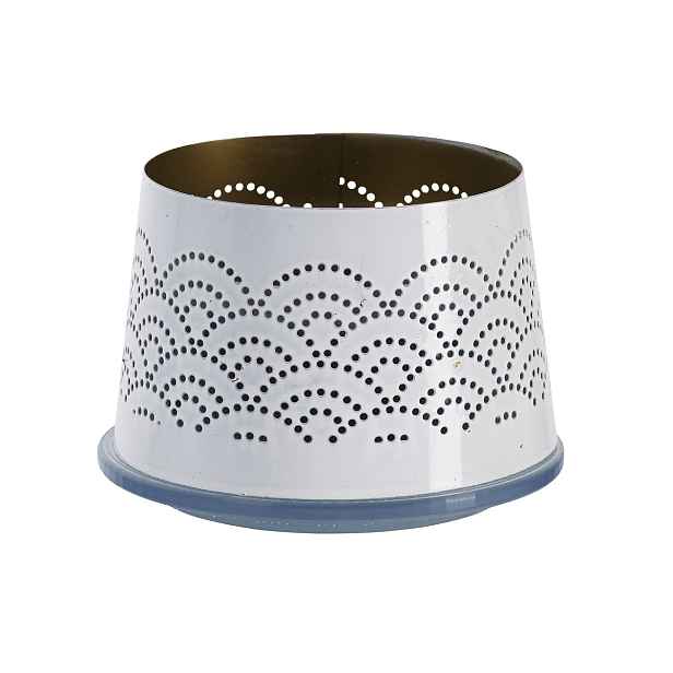 SPAAS Stínítko bílé vzor LACE