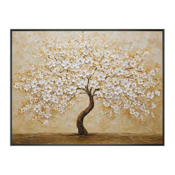 Tištěný obraz s rámem 80x60 cm Golden Tree – Styler