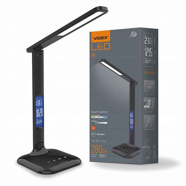 Videx Led stolní lampa Rio VLE-TF05B