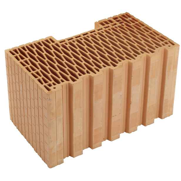 Cihla broušená HELUZ FAMILY 44-K krajová 247×440×249 mm
