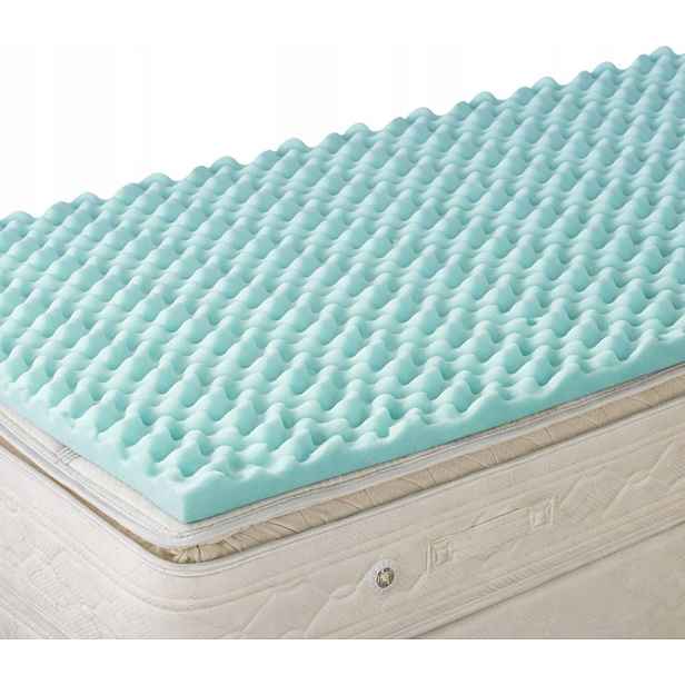 Nástavec Na Matrace Twin XL Pěna Typu Extrudér Na Vejce Pro Odlehčení