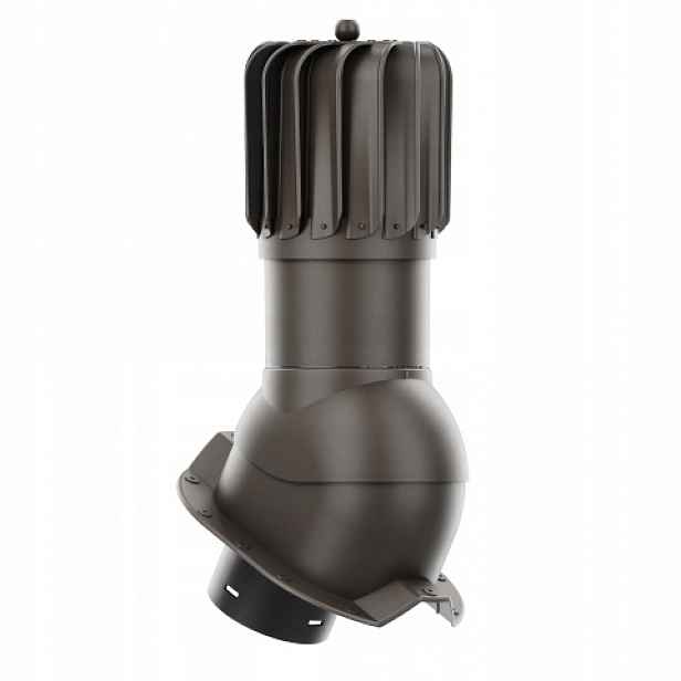 Rotační krb Rotoline pro trapézový plech, profil T35, průměr 150 mm, barva bronzová