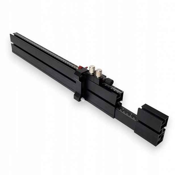 Úhlové rameno 500-890 mm s výsuvným omezovačem mikroregulace