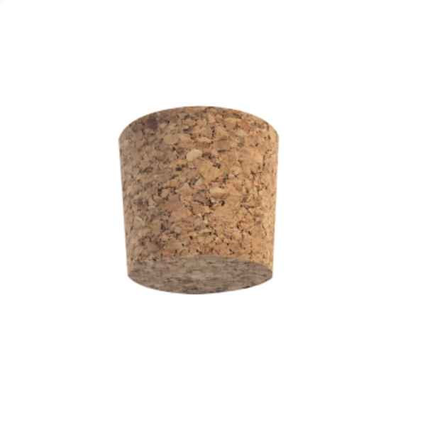 Zátka korek kónická 40 x průměr 43/38 mm