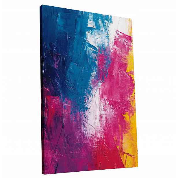 Obraz na plátně Barevný Abstraktní Světlý obraz do bytu, pokoje, obýváku 60x90