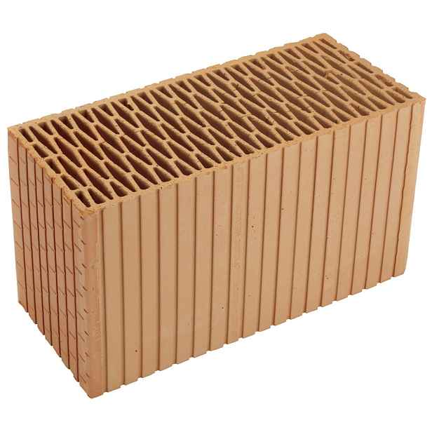 Cihla broušená HELUZ FAMILY 44-R rohová 187×440×249 mm