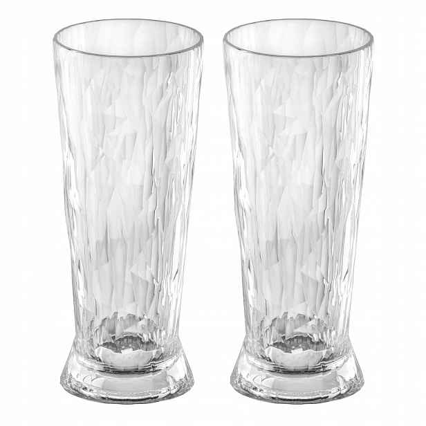 Sklenice na pivo Club No. 10, superglas, 2 x 300 ml, Koziol