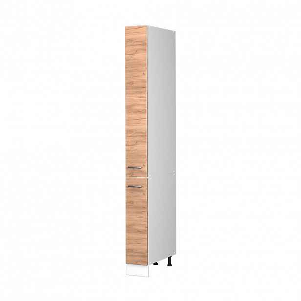 Vicco LÉKÁRNIČKOVÁ SKŘÍŇKA Fame-Line, Zlatý mocný dub/Bílá, 20 cm, PD Dub
