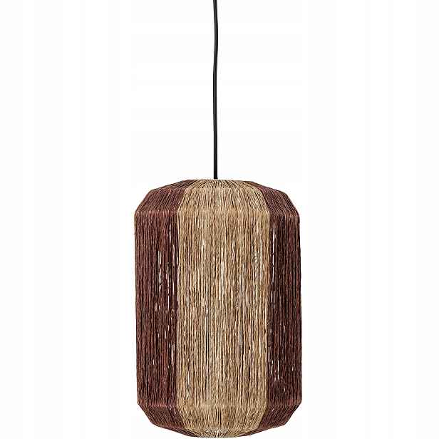 Závěsná lampa Bloomingville Tano z mořské trávy E27 boho 27 cm