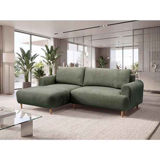 MID.YOU ROHOVÁ SEDAČKA, textil, tmavě šedá