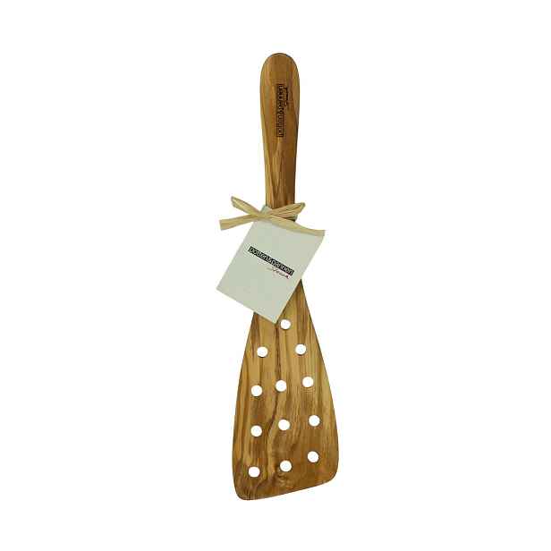 Potten & Pannen - Staněk Obracečka děrovaná z olivového dřeva, 30 cm 6097040