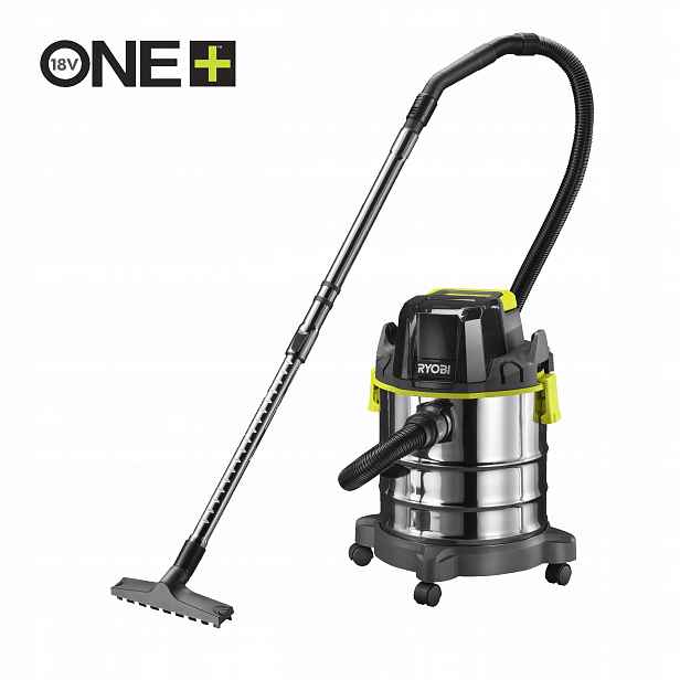 Ryobi R18WDV-0 18V One+ akumulátorový vysavač na sucho i na mokro