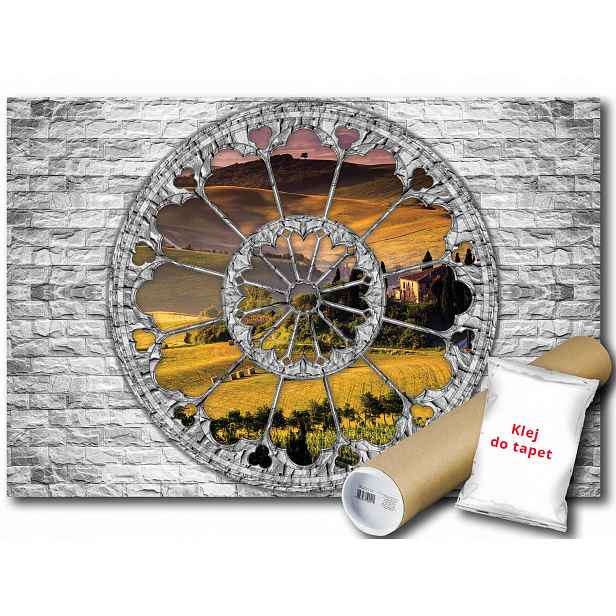 Fototapeta Cihla Stěna Zdířka 6G F2XL 312x219 F2103