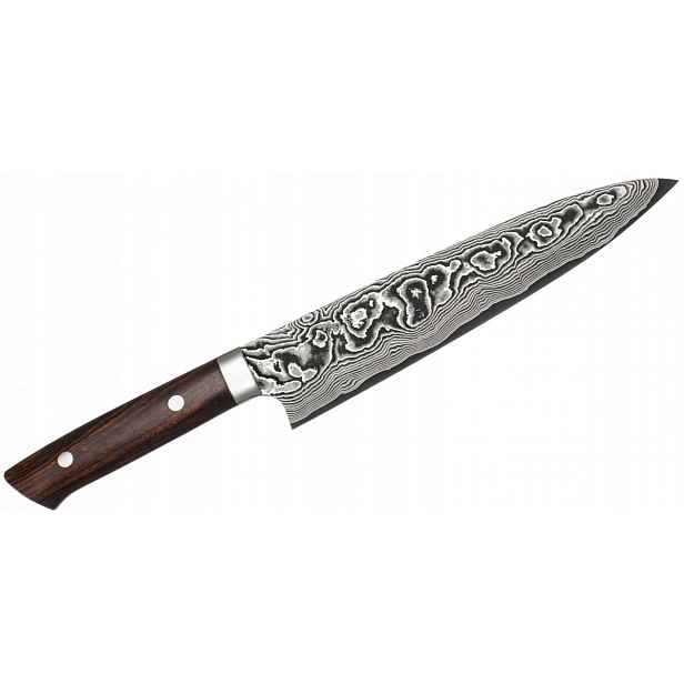 Nůž Šéfkuchaře Takeshi Saji Iw 18 cm Ručně kovaná ocel VG-10 Dřevo