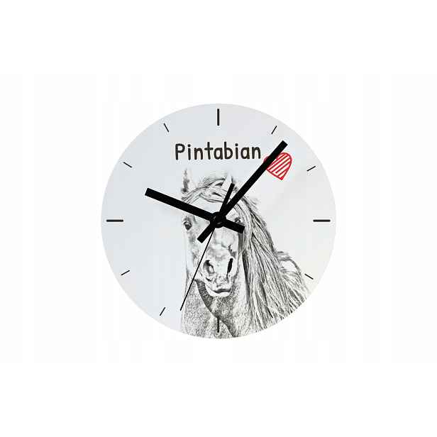Pintabianský kůň s závěsným a stojícím koněm, personalizace fotografií