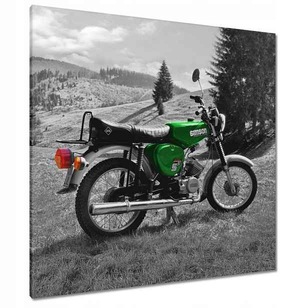 Obrazy 90x90 Zelený Simson S51 E