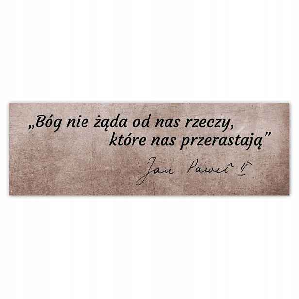 Plakáty 200x66 Bůh od nás nežádá...