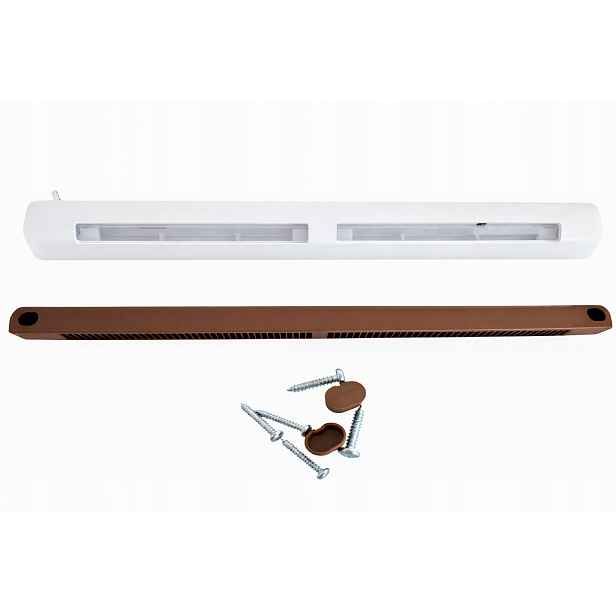 Hygrosterovaný Okenní Ventilátor Ventec Vt-h 112 Automatický bílý bronzový