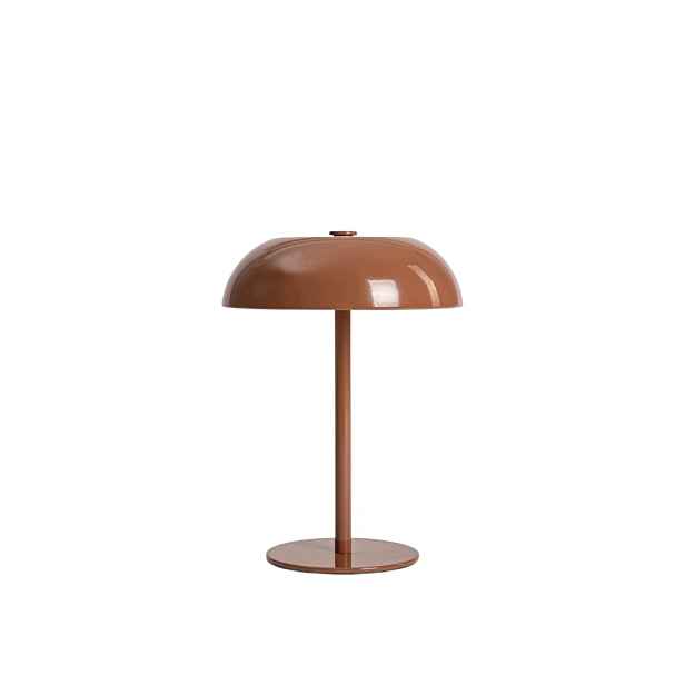 Stolní lampa Pixel kovová, karamelová, 15,5 x 15,5 x 20,5 cm Homla