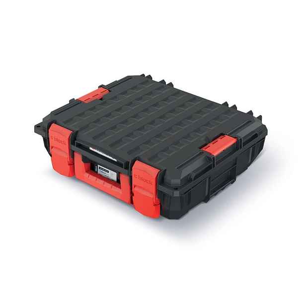 Prosperplast Kufr na nářadí CEBLOCCK PRO 45 x 38 x 13,5 cm černo-červený