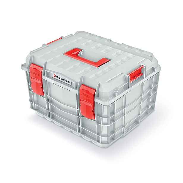 Prosperplast Kufr na nářadí CEBLOCCK PRO 45 x 38 x 29 cm šedo-červený